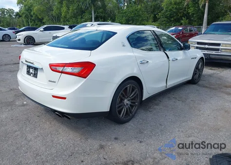 2015 Maserati Ghibli S Q4 z USA, uszkodzony, nr VIN ZAM57RTA7F1129930